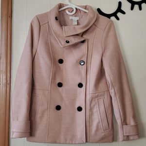 Baby Pink Peacoat size 10